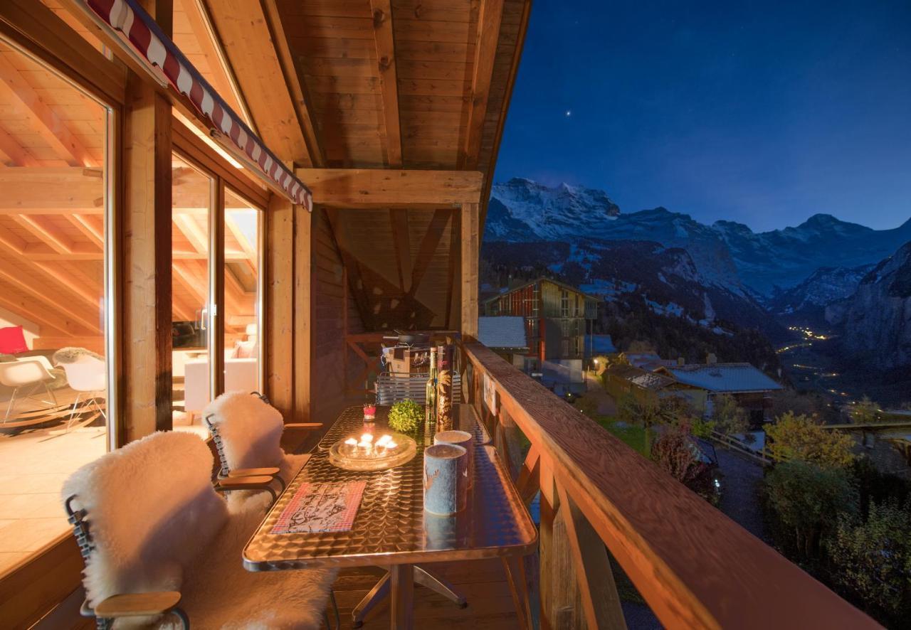 Chalet Rose Penthouse Венген Экстерьер фото