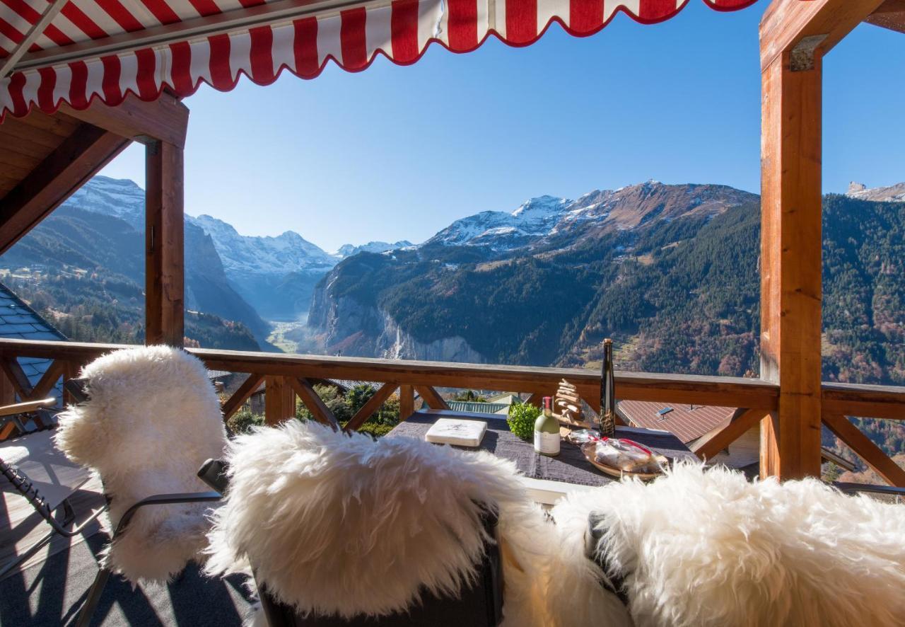 Chalet Rose Penthouse Венген Экстерьер фото