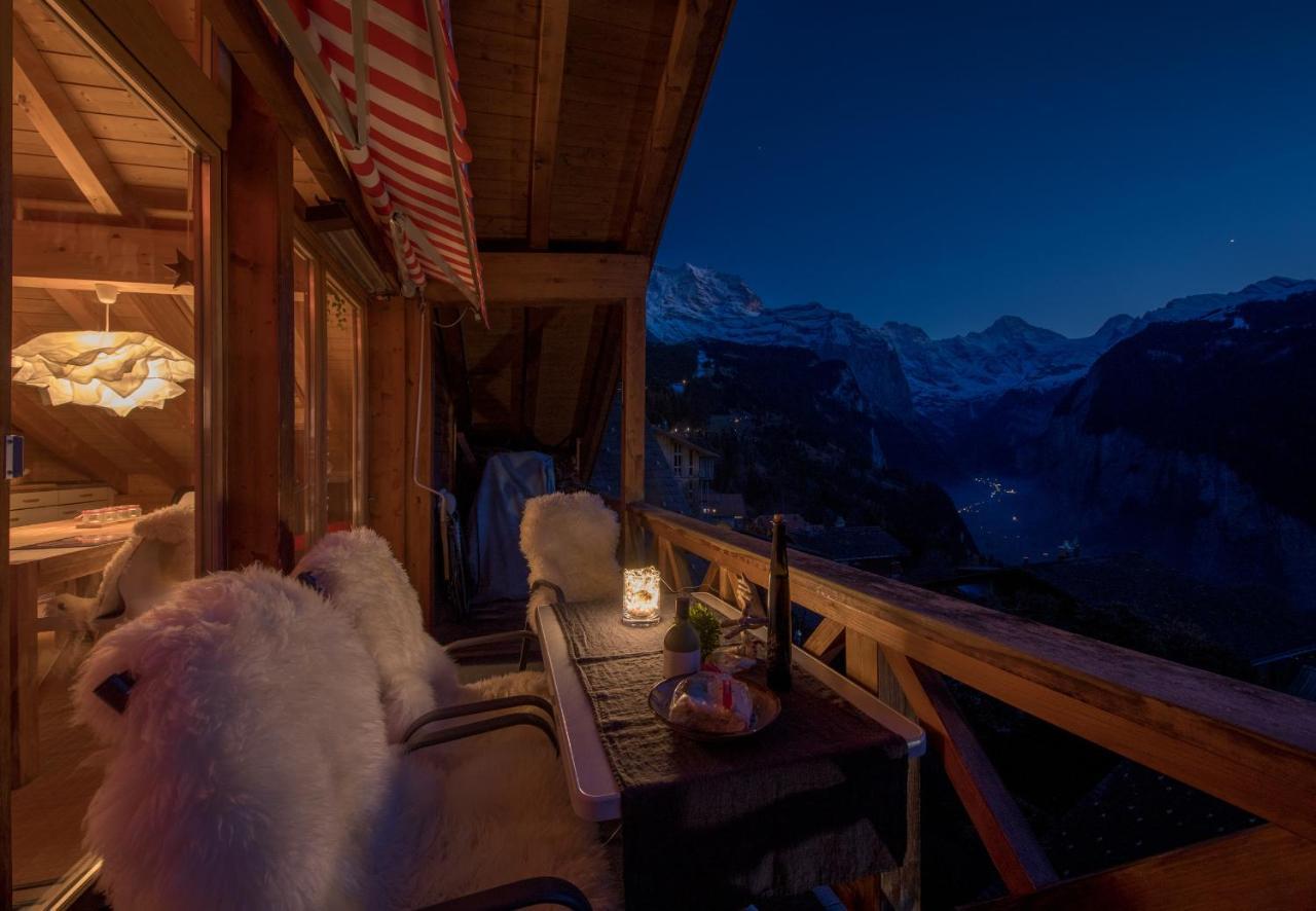Chalet Rose Penthouse Венген Экстерьер фото