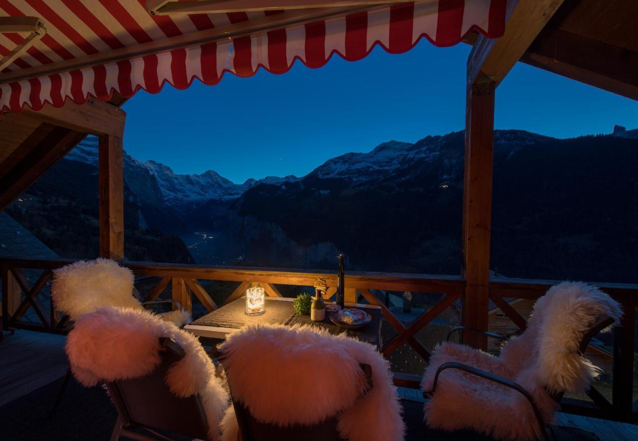 Chalet Rose Penthouse Венген Экстерьер фото